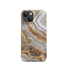 White Gold Snap case for iPhone