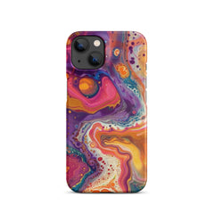 Rainbow Swirling Snap case for iPhone