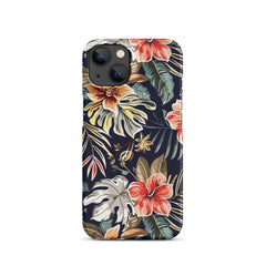 Tropical Floral Snap case for iPhone