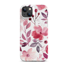 Lilac Tones Snap case for iPhone