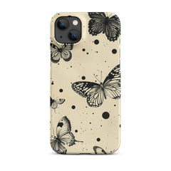 Vinatge Butterflies Snap case for iPhone