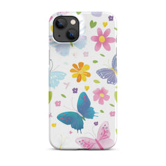 Cute Buterflies Snap case for iPhone