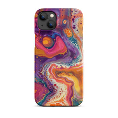 Rainbow Swirling Snap case for iPhone