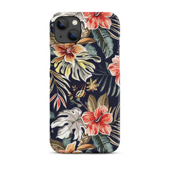 Tropical Floral Snap case for iPhone