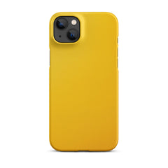 Yellow Snap case for iPhone