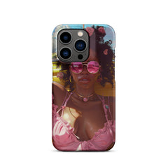 Black Girl Fashionista Snap case for iPhone