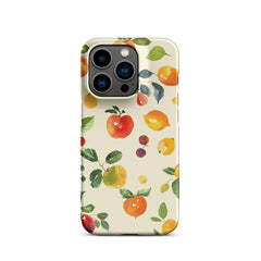 watercolor Fruits Snap case for iPhone