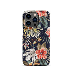 Tropical Floral Snap case for iPhone