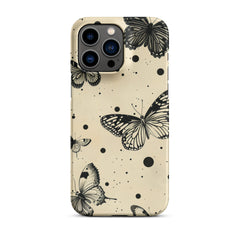 Vinatge Butterflies Snap case for iPhone
