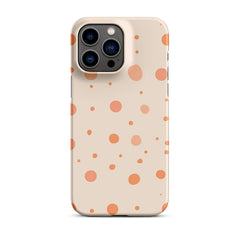 Peach Snap case for iPhone