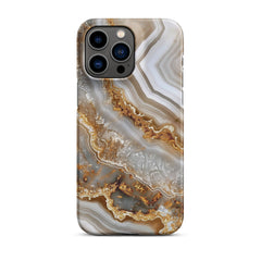 White Gold Snap case for iPhone