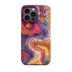 Rainbow Swirling Snap case for iPhone