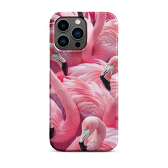 Pnk Flamingo Snap case for iPhone