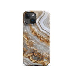 White Gold Snap case for iPhone