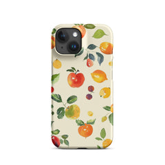 watercolor Fruits Snap case for iPhone