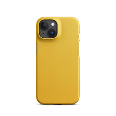 Yellow Snap case for iPhone