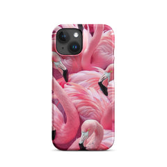 Pnk Flamingo Snap case for iPhone