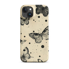 Vinatge Butterflies Snap case for iPhone