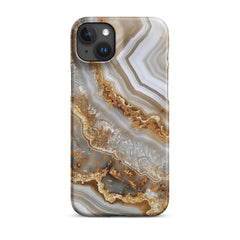 White Gold Snap case for iPhone