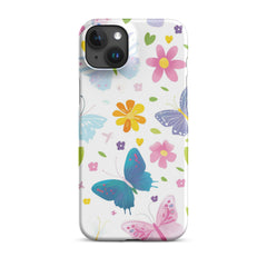 Cute Buterflies Snap case for iPhone