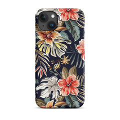 Tropical Floral Snap case for iPhone