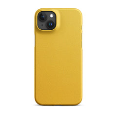 Yellow Snap case for iPhone