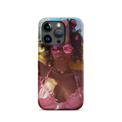 Black Girl Fashionista Snap case for iPhone