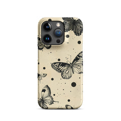 Vinatge Butterflies Snap case for iPhone