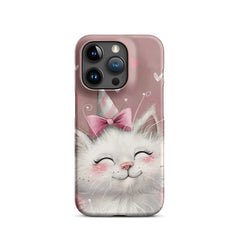 Cute Cat Snap case for iPhone