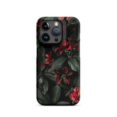 Dark Floral Snap case for iPhone