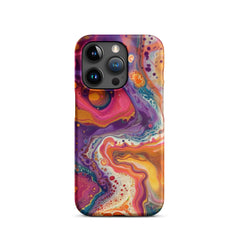Rainbow Swirling Snap case for iPhone
