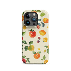 watercolor Fruits Snap case for iPhone