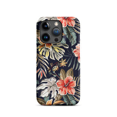 Tropical Floral Snap case for iPhone