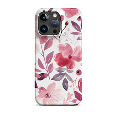 Lilac Tones Snap case for iPhone