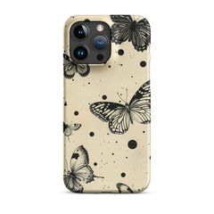 Vinatge Butterflies Snap case for iPhone