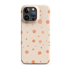 Peach Snap case for iPhone
