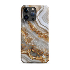 White Gold Snap case for iPhone
