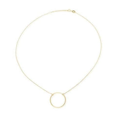 Silver Circle Necklace