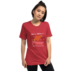 Unisex Pizza heart Short sleeve t-shirt