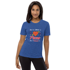 Unisex Pizza heart Short sleeve t-shirt