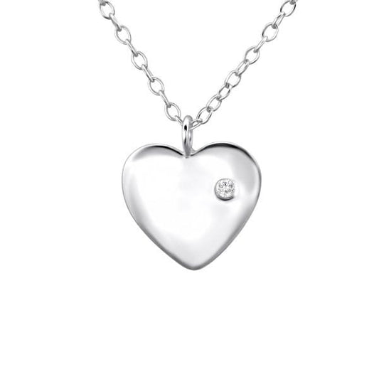 Silver Heart Necklace