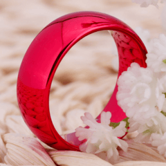 Tungsten Red Wedding Ring