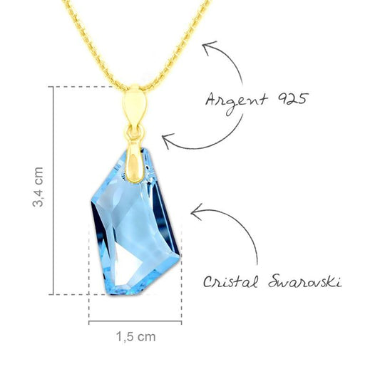 24K Gold Aquamarine Jewellery Set 