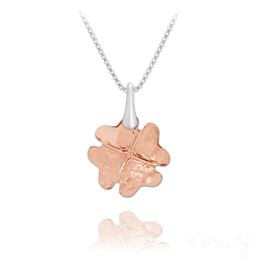 Clover Leaf Silver Fine Necklace for Women