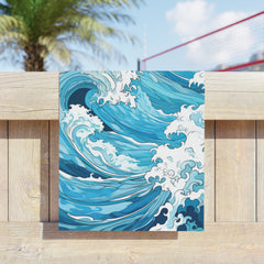 Beach Waves Towel