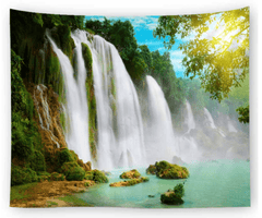 Magnificent Waterfall Tapestry Wall Hanging