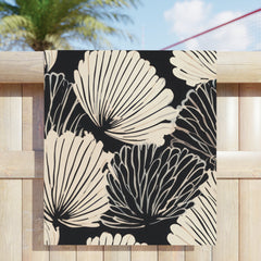 Chick Balck Beach Towel
