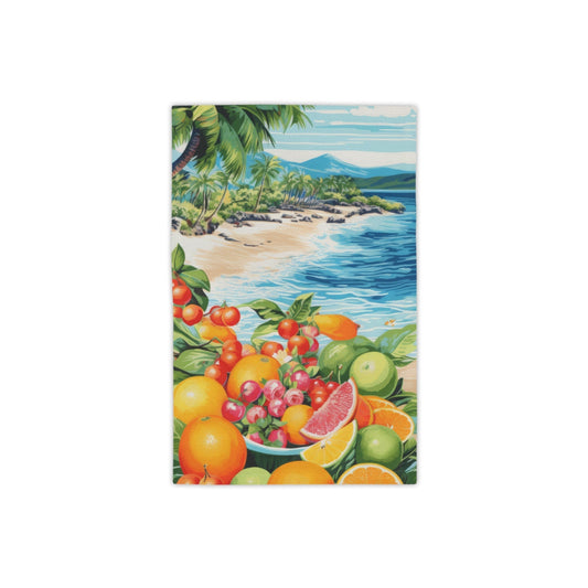 Fruits On Beach Towel