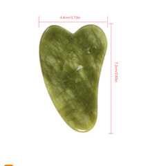 Jade Face Roller and  Stone