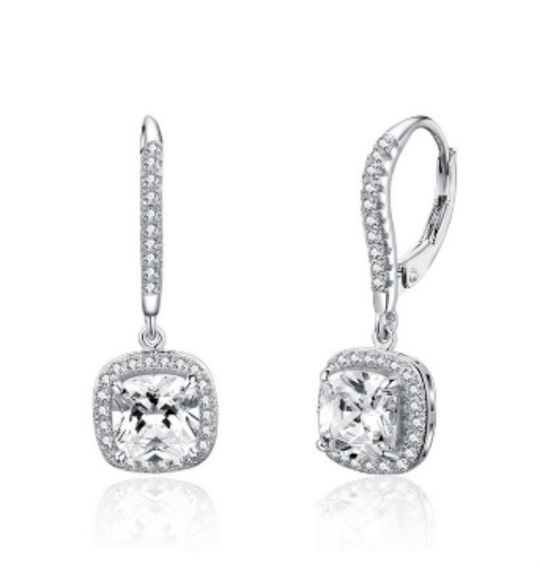 Dazzling Crystal Drop Earrings